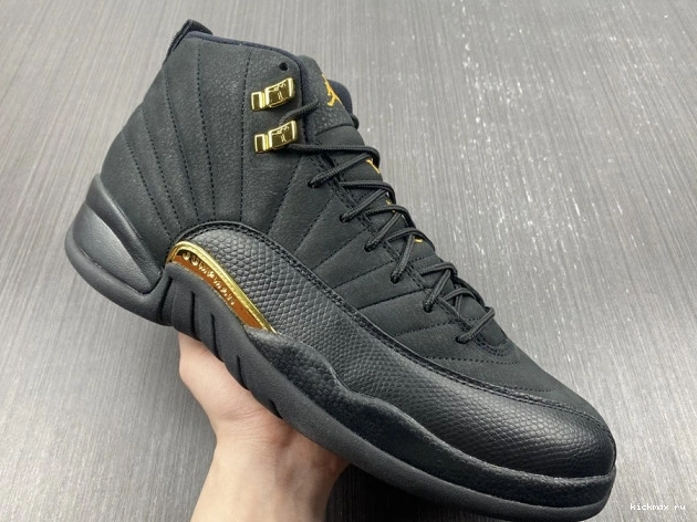 Rep Air CT8013-071 Taxi Jordan 12 Black 0731